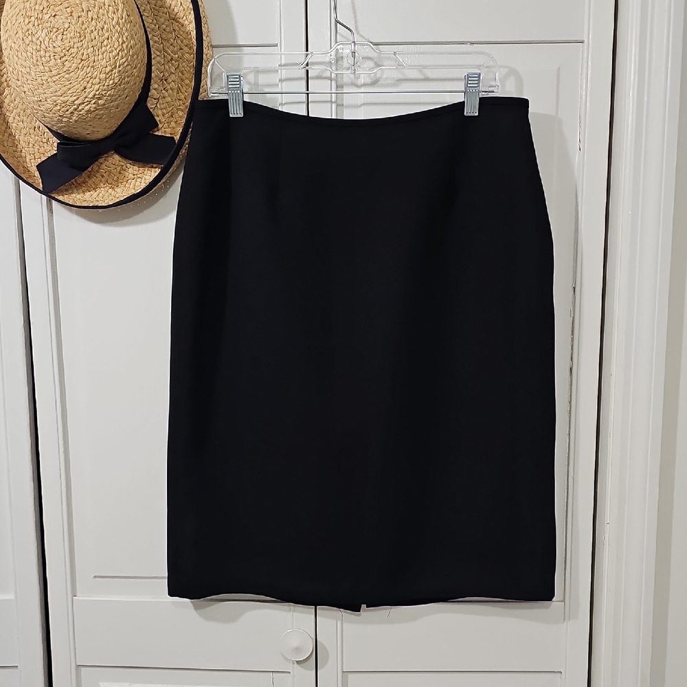 Liz Claiborne Classic Black Pencil Skirt